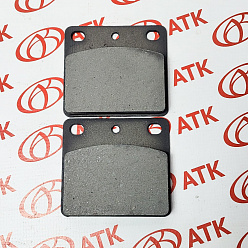 Колодка тормозная ZL30, (100x110mm) к-т 2 шт.