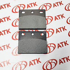 Колодка тормозная ZL20, (80x100mm) к-т 2 шт.